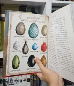 کتاب مصور هری پاتر و سنگ جادو به فارسی تخم اژدها
