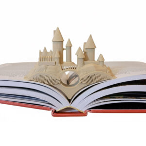 نگهدارنده صفحه کتاب مدل قلعه هاگوارتز