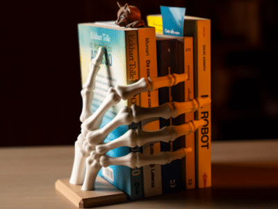 بوک نوک طرح دست اسکلتی