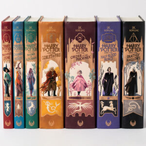 مجموعه هفت جلدی کتاب هری پاتر با زبان اصلی جلد سخت